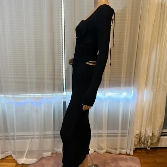 ALTUZARRA Louisa ribbed-knit midi dress - Picture 8 of 12